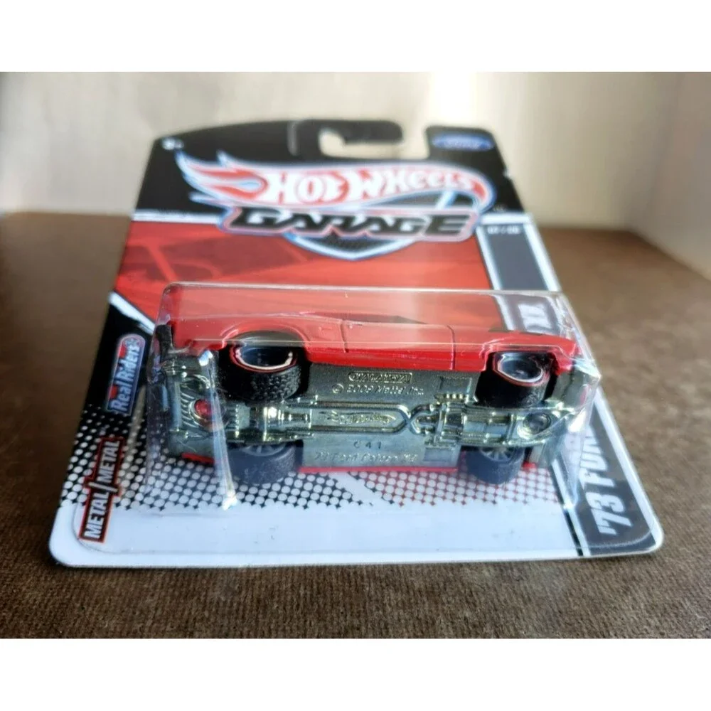 2011 Hot Wheels GARAGE SERIES FORD '73 FORD FALCON XB Red #7/20 REAL RIDERS 10SP